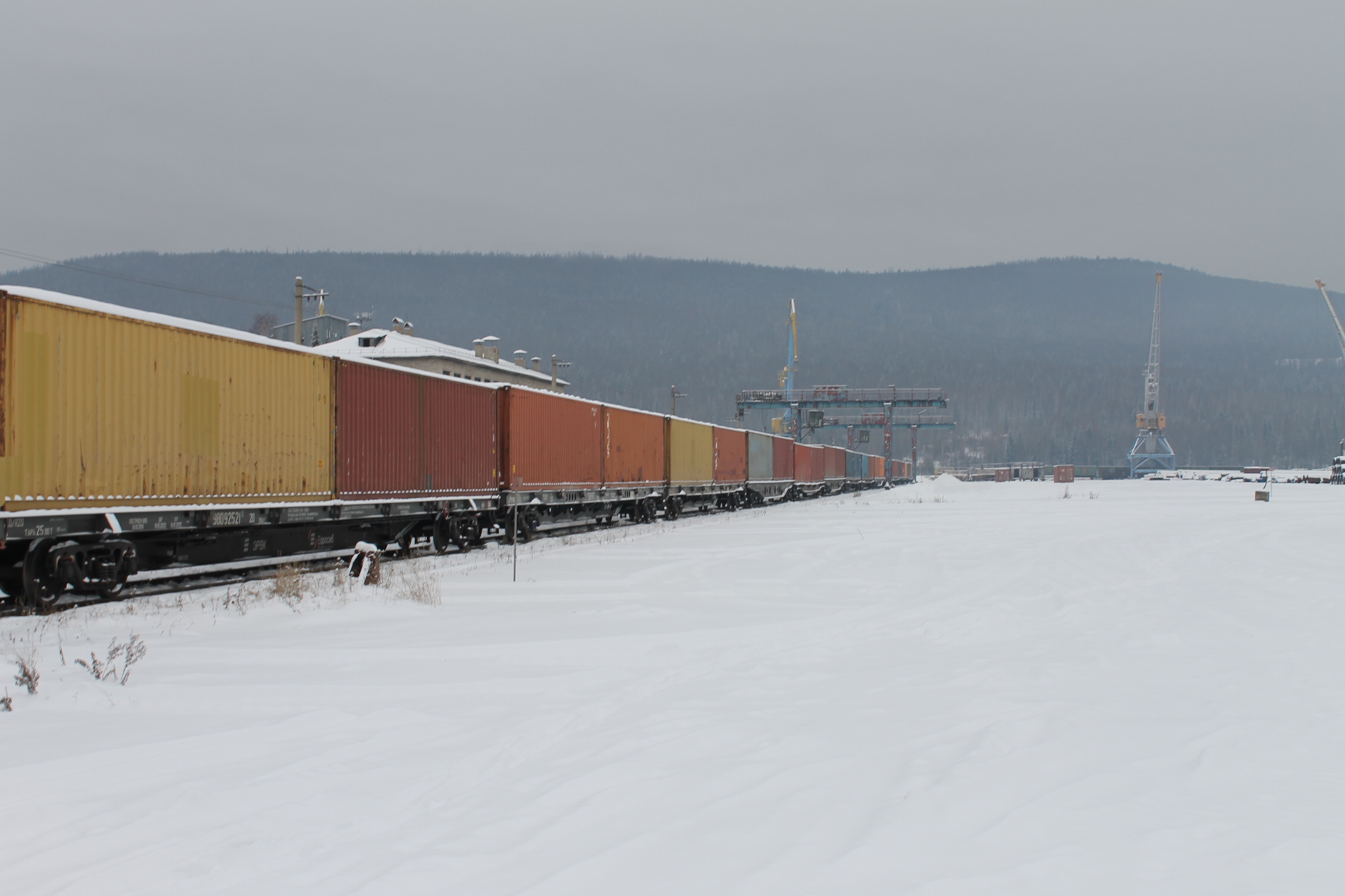 ООО «Речсервис» организовал регулярную отправку контейнерных поездов из Усть-Кута (Иркутская область) в Китай